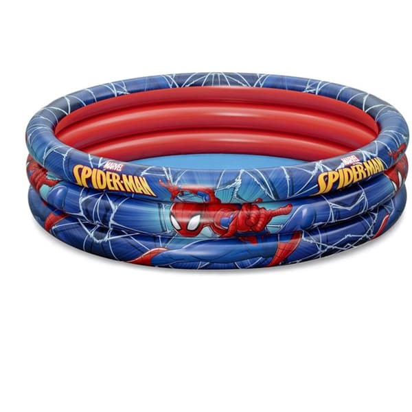 Uppblåsbar pool - Bestway - Spider Man - 122x30 cm - Vinyl - För barn över 2 år