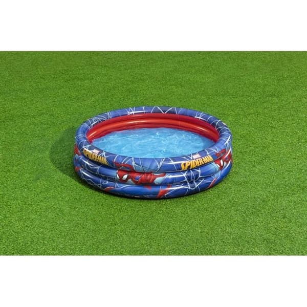 Uppblåsbar pool - Bestway - Spider Man - 122x30 cm - Vinyl - För barn över 2 år