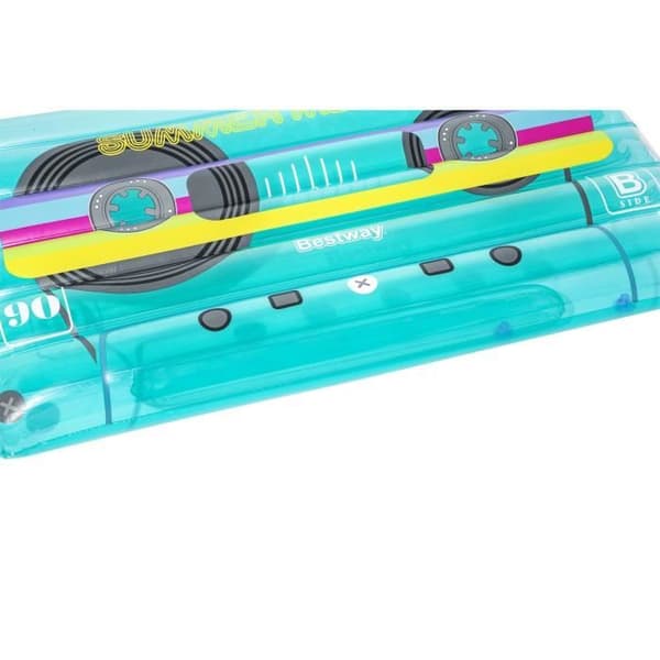 Uppblåsbar poolmadrass - BESTWAY - Cassette Retro