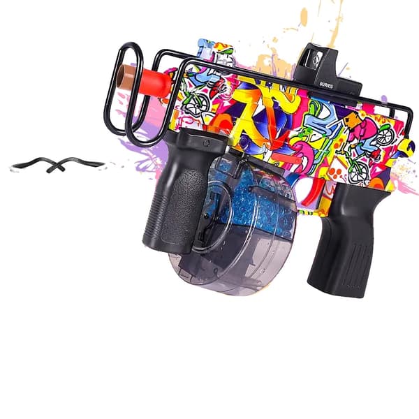Gel Ball Blaster, 40000 geeliammusta mukana, turvallinen 14-vuotiaille ja sitä vanhemmille,Monivärinen