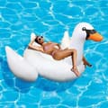 Miniatyrbillede 2 af 2: Oppustelig Pool Float, Størrelse 150 cm, PVC Materiale, Belastningskapacitet 100 kg,Svan 150cm