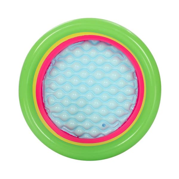 BESTWAY Rainbow uppblåsbar pool med 3 rör - Ø 70 x 24 cm