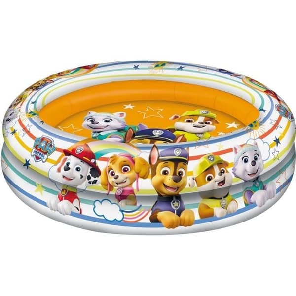 Utomhusspel uppblåsbar pool - Mondo Spa Paw Patrol - Gul/Vit - 28,5x5x20,5 cm