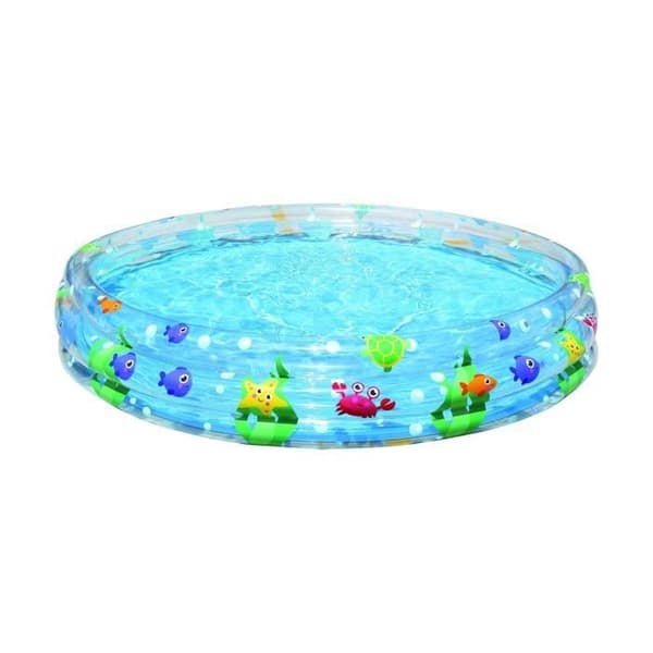 Pool - Bestway - Marin Dekor - 183x33 cm - Blå - Utomhus - Barn