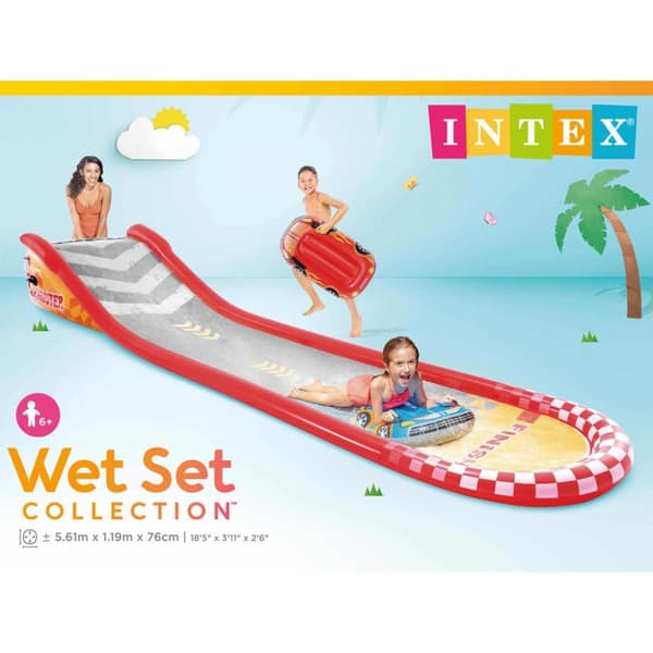 INTEX Racing Fun vandrutsjebane 561x119x76 cm