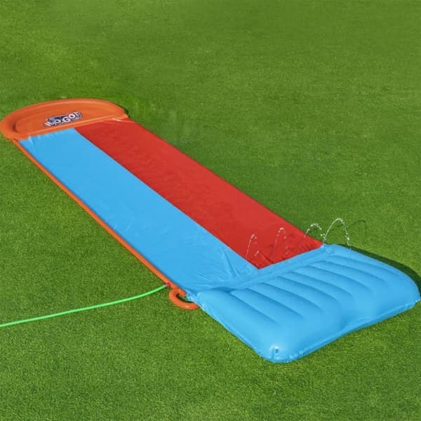 Bestway H2OGO vandrutsjebane Tsunami Splash Ramp dobbelt glidebane