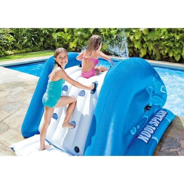 Uppblåsbar rutschkana - INTEX - För pool i marken - 6 år och äldre - 333 x 206 x 117 cm