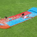 Miniatyrbild 6 av 6: Dubbel vattenrutschbana H2OGO! TSUNAMI SPLASH - 4,88m - BESTWAY