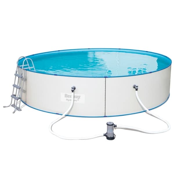 Bestway Pool med tillbehör Hydrium stålram rund 460x90 cm 56386