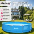 Miniatyrbillede 2 af 9: Badebassin rund med pumpe Ø 360 x 76 cm - blå