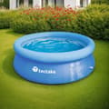 Miniatyrbild 9 av 10: Pool rund med filterpump Ø 300 x 76 cm - blå