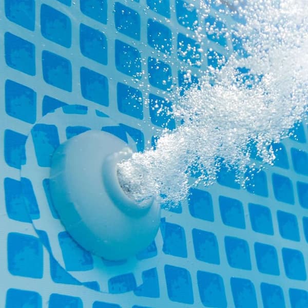 INTEX Pool set Prism Frame rektangulär 400x200x100 cm
