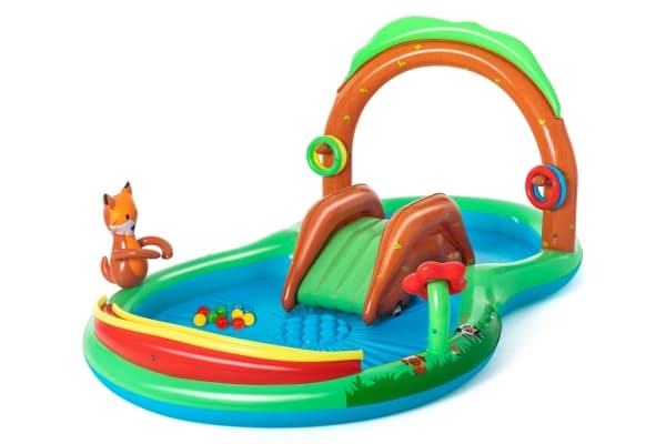 Bestway 53093, Oppblåsbart basseng, 214 l, Figur 8, 2 år, PVC, Flerfarget