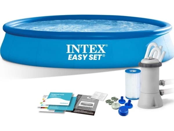 Intex Pool Easy-Set - 457 x 84 cm Inkl. Pumpe 9.792 L