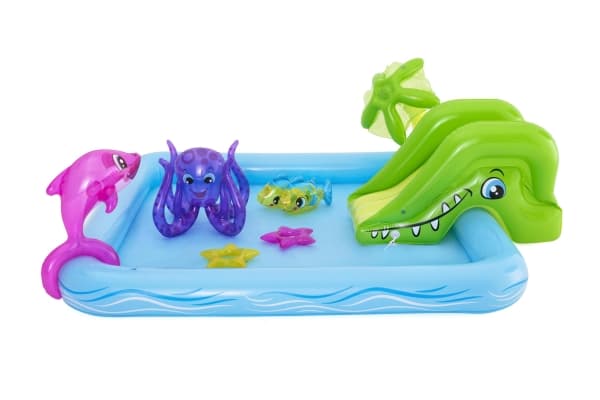 Bestway 53052, Oppblåsbart basseng, 308 l, Figur 8, 2 år, Vinyl, Flerfarget