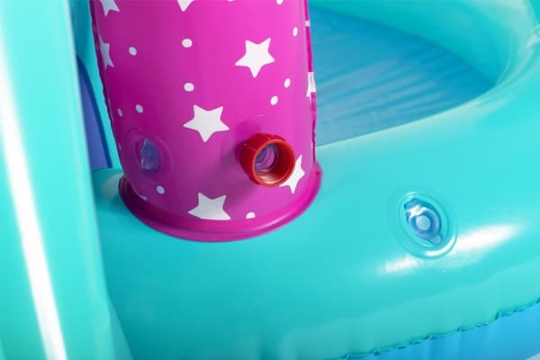 Bestway 53097, Oppblåsbart basseng, 220 l, 2 år, Unicorn, Blå
