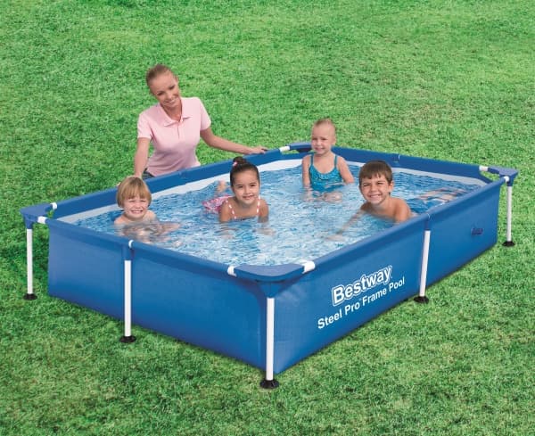 Bestway Steel Pro 56401, 1200 L, Indrammet-allas, Blå, 10,3 kg