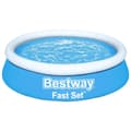 Miniatyrbillede 1 af 3: Bestway oppustelig pool Fast Set 183x51 cm rund blå