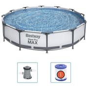 Bestway Pool med stålram Steel Pro MAX med tillbehör 366x76 cm