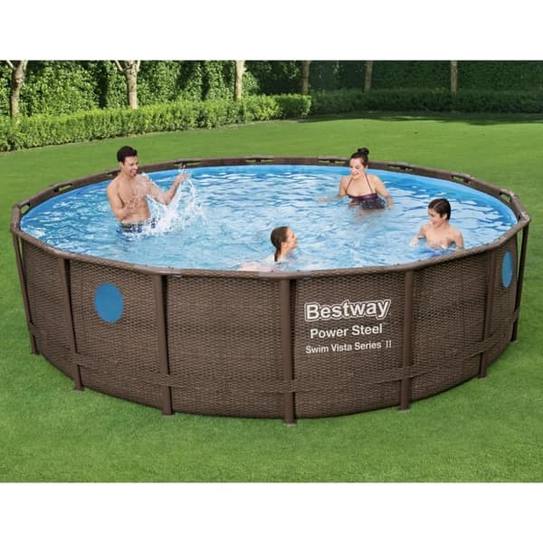 Bestway Power Steel swimmingpoolsæt 488x122 cm