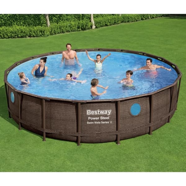 Bestway Power Steel swimmingpoolsæt 549x122 cm