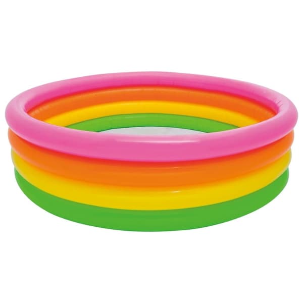 INTEX oppustelig pool Sunset 4 ringe 168x46 cm