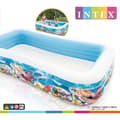 Miniatyrbild 2 av 3: INTEX Familjepool Swim Center Family Pool 305x183x56 cm havsliv