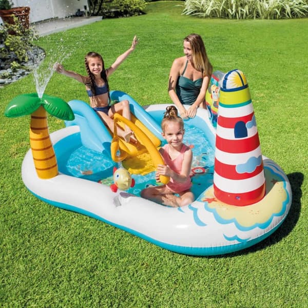 INTEX Fishing Fun Play Center vesileikkikeskus 218x188x99 cm