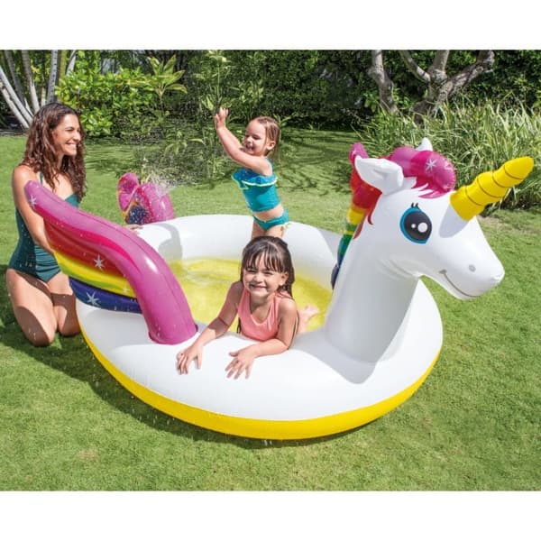 INTEX Unicorn Spray Pool 272x193x104 cm