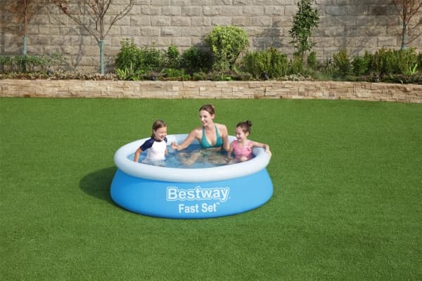 Bestway 57392, 940 l, Uppblåsbar pool, Barn, Blå, 3,03 kg