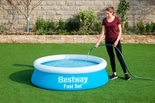 Bestway 57392, 940 l, Uppblåsbar pool, Barn, Blå, 3,03 kg