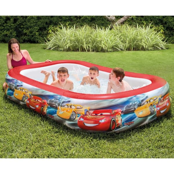 INTEX Cars Swim Center Basseng flerfarget 262x175x56 cm