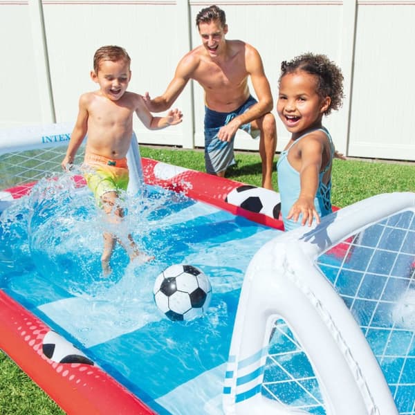 INTEX oppusteligt sportslegecenter 325x267x102 cm