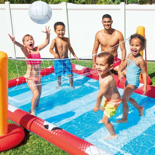INTEX oppusteligt sportslegecenter 325x267x102 cm