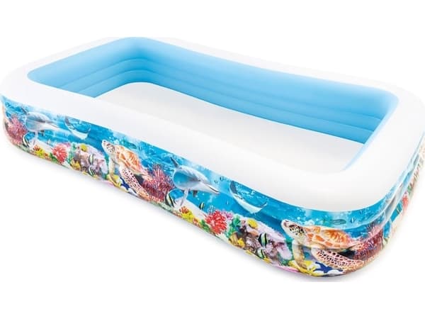 Intex oppblåsbart basseng Rybki 305 x 183 x 56 cm (58485)