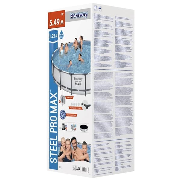 Bestway Poolset Steel Pro MAX 549x122 cm