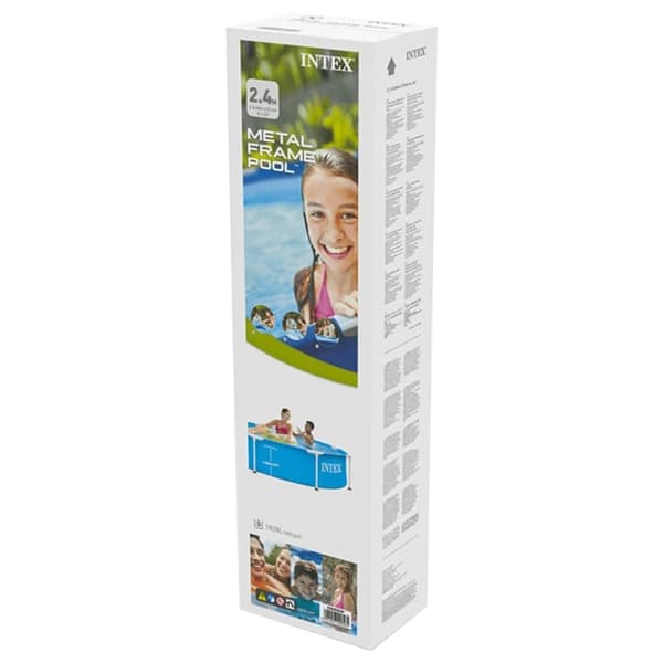 INTEX Pool Metal Frame 244x51 cm
