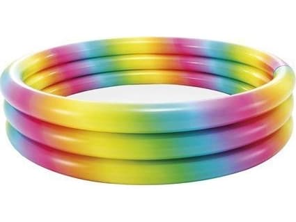 Intex 58449, Oppblåsbart basseng, 581 l, Rund, 2 år, Vinyl, Flerfarget