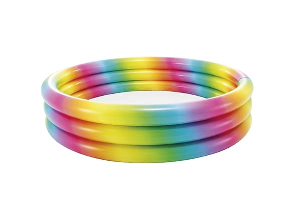 Intex 58449, Oppblåsbart basseng, 581 l, Rund, 2 år, Vinyl, Flerfarget