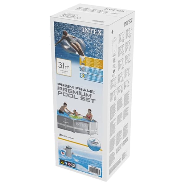 INTEX Prism Frame Premium poolsæt 305x76 cm