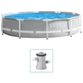Miniatyrbillede 1 af 8: INTEX Prism Frame Premium poolsæt 305x76 cm