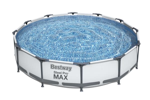 Bestway Steel Pro 56416, 6473 l, Innrammet basseng, Blå, 25,2 kg