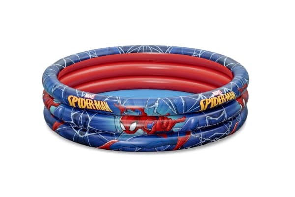 Bestway 98018, Oppblåsbart basseng, 200 l, Rund, 2 år, Spider-Man, Vinyl