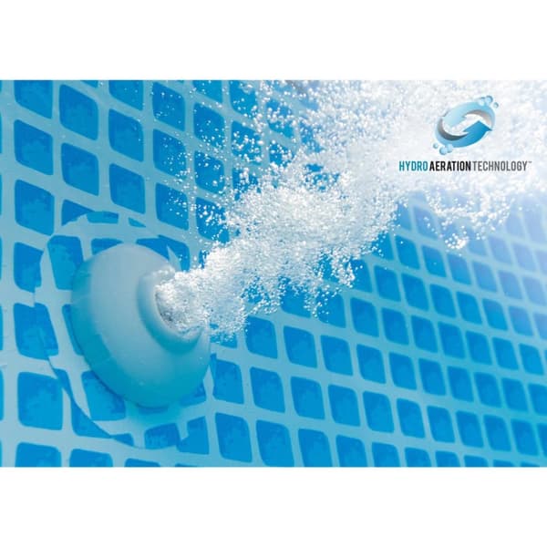 INTEX swimmingpoolsæt Prism Frame 400x200x122 cm rektangulær