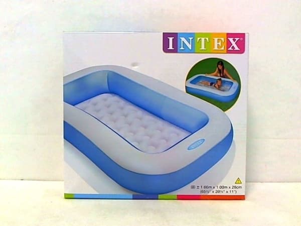 Intex 57403NP, 90 l, Oppblåsbart basseng, Barn, Blå, Hvit, 1,78 kg