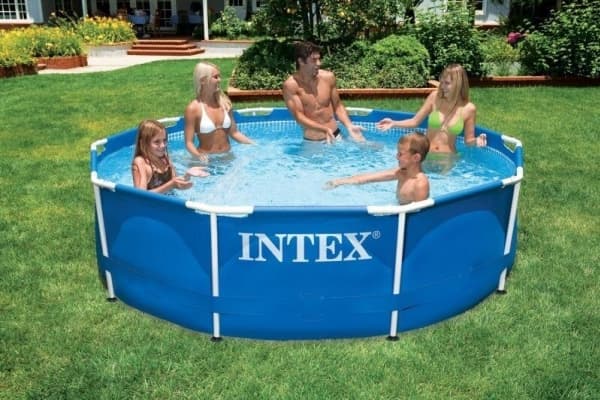 Intex Frame basseng Intex Metal Frame 305x76 cm, uten filter