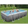 Miniatyrbillede 11 af 11: Bestway Power Steel swimmingpool 549x274x122 cm rektangulær