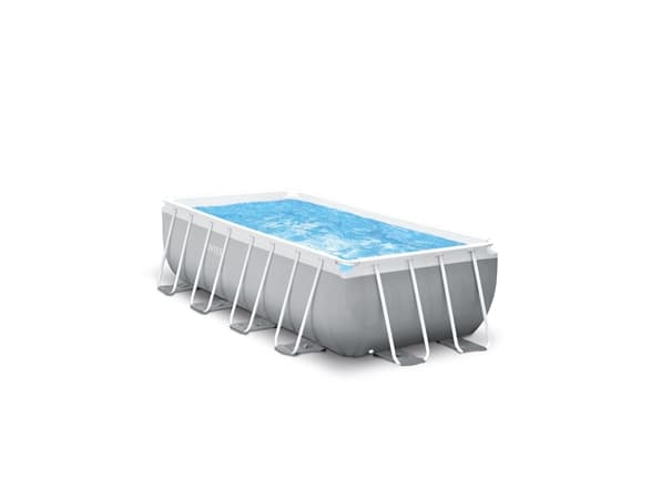 Intex 26788, 6836 L, Kehikollinen uima-allas, Aikuinen ja lapsi, Tikkaat, Harmaa, 58,3 kg