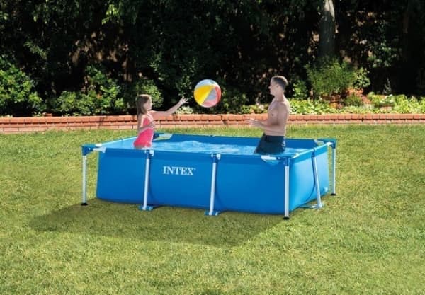Intex 28272NP, 3834 l, Pool med ram, Blå, 20,5 kg