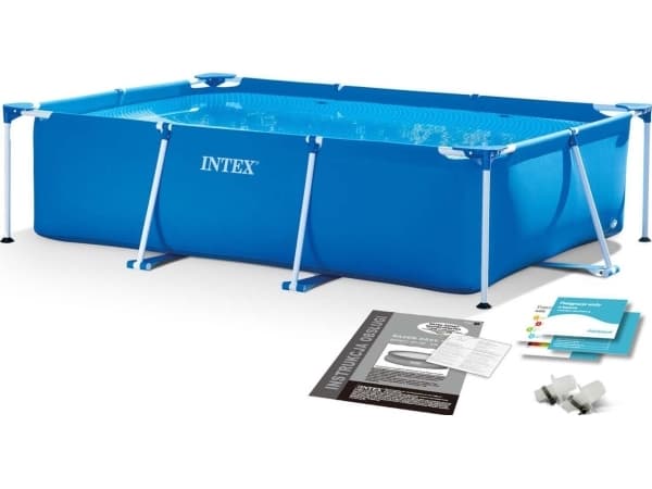 Intex 28272NP, 3834 l, Pool med ram, Blå, 20,5 kg